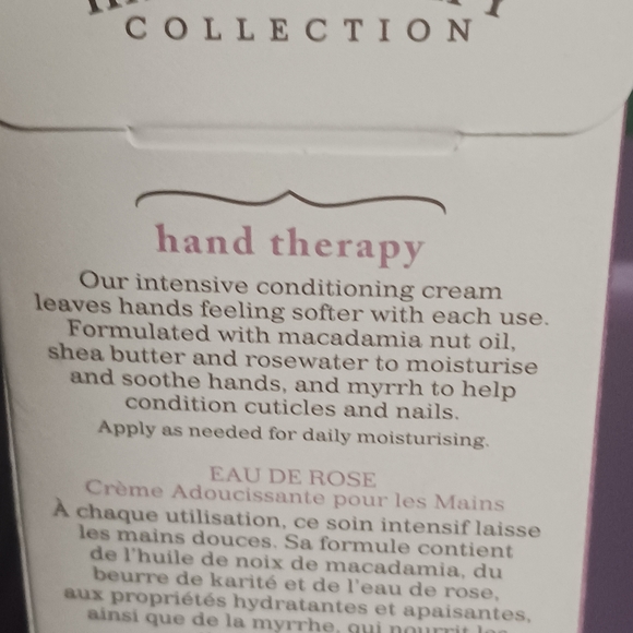 NWT! CRABTREE AND EVELYN ROSEWATER HAND THERAPY 1.8oz - Picture 7 of 8